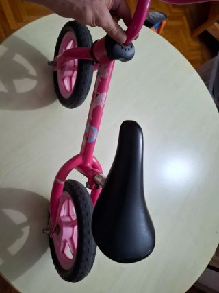 Bicicleta infantil Peppa Pig rosa