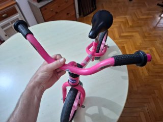 Bicicleta infantil Peppa Pig rosa