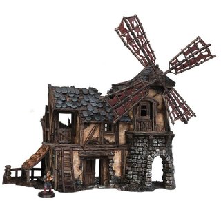 Maqueta Molino de Viento Escenografía