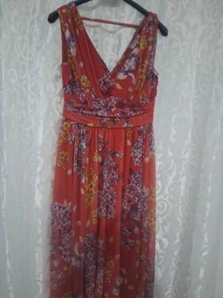 Vestito lungo Paquita taglia S