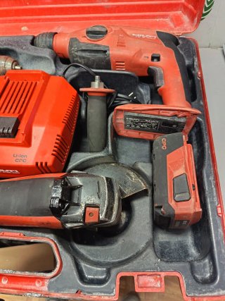 Kit 3 Herramientas Hilti (Taladro, Rotomartillo, A