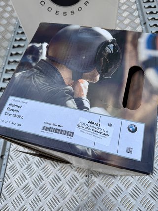 Casco BMW Motorrad Bowler Azul Talla L