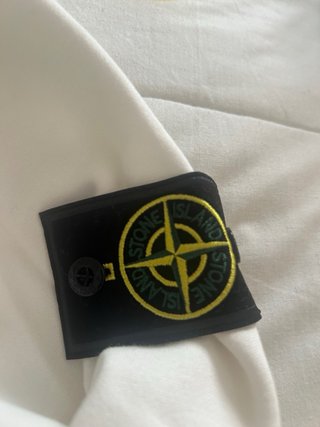 Sudadera Stone Island Blanca Talla M