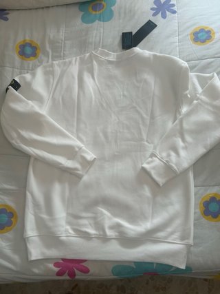 Sudadera Stone Island Blanca Talla M