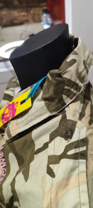 Camisa Rosa Eleven Camuflaje Talla M