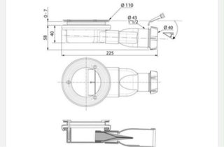 Válvula WIRQUIN SLIM+ extraplana platos