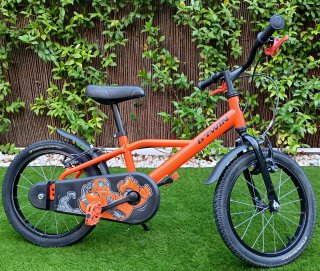 Bicicleta Btwin Robot 500 Naranja 4-7 años