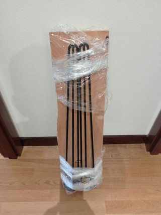 Recibidor rústico madera y metal