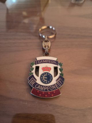 3 Llaveros Real Madrid Vintage
