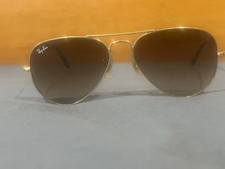 Gafas de Sol Ray-Ban Aviator Marrón/Dorado