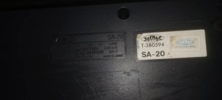 Tastiera Casio SA-20 Tone Bank