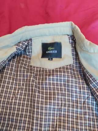 Chaqueta Lacoste Beige Talla L