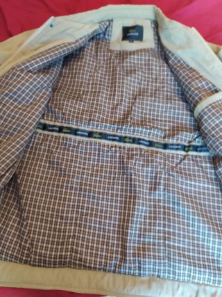 Chaqueta Lacoste Beige Talla L