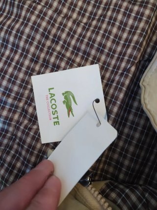 Chaqueta Lacoste Beige Talla L