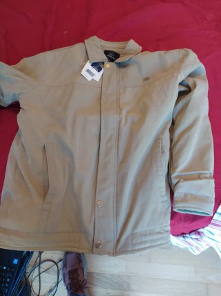Chaqueta Lacoste Beige Talla L
