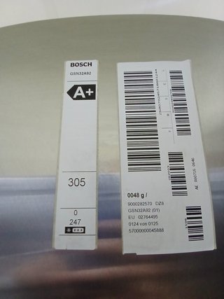 Congelador Bosch No Frost 185x60cm