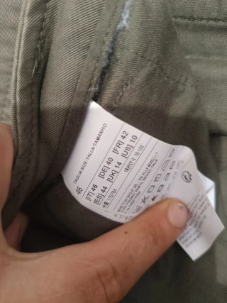 Pantalón mujer United Colors of Benetton verde