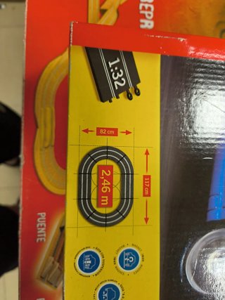 Circuito Scalextric 1/32