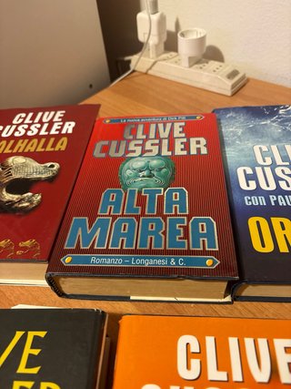 Lotto libri Clive Cussler 5 romanzi