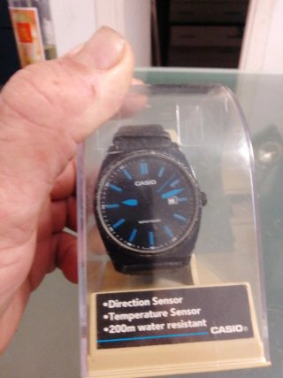 Reloj Casio Hombre Negro/Azul
