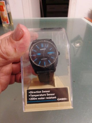 Reloj Casio Hombre Negro/Azul