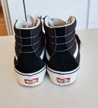Scarpe Vans Sk8-Hi Platform Nere