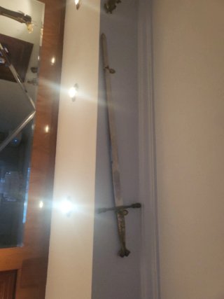 Espada decorativa Carlos V