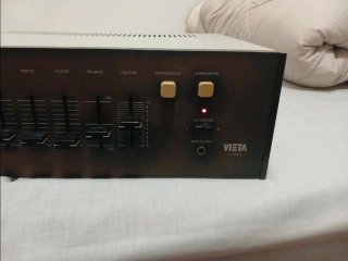 Amplificador Estéreo Vintage Vieta AT 250 B