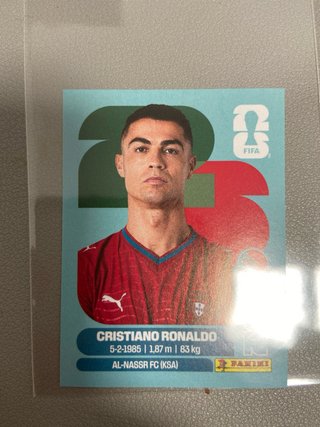 Lote 4 cartas Mundial 2026 Panini