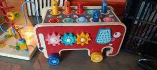 Juguetes de madera para bebés