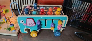Juguetes de madera para bebés