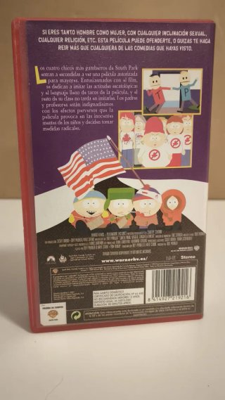 South Park: Más grande, más largo y sin cortes VHS