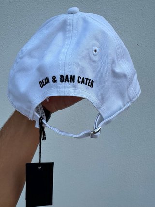 Cappello Dsquared2 Icon Bianco Nero