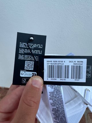 Cappello Dsquared2 Icon Bianco Nero