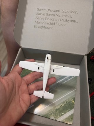 Maqueta Avión Cessna 172, pieza de coleccion