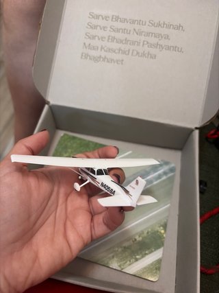 Maqueta Avión Cessna 172, pieza de coleccion