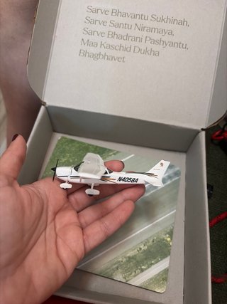 Maqueta Avión Cessna 172, pieza de coleccion