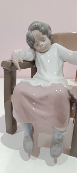 ⭐ LLADRÓ Original Nº 5070 – Niño de Coro Durmiendo