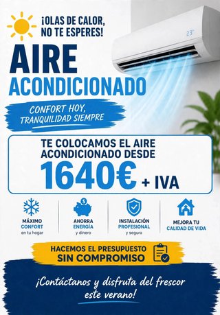 Instalación de Aire Acondicionado