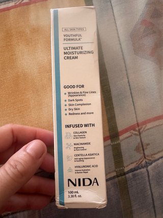 NIDA Crema Hidratante Facial Youthful Formula