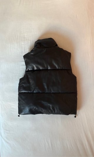 Chaleco acolchado negro Zara Talla S
