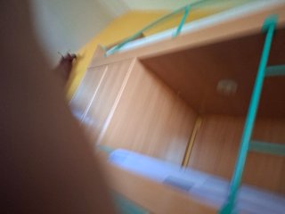 Cama litera doble madera y metal