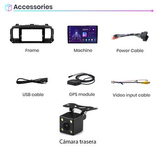 Radio Pantalla CARPLAY GPS para Peugeot Expert