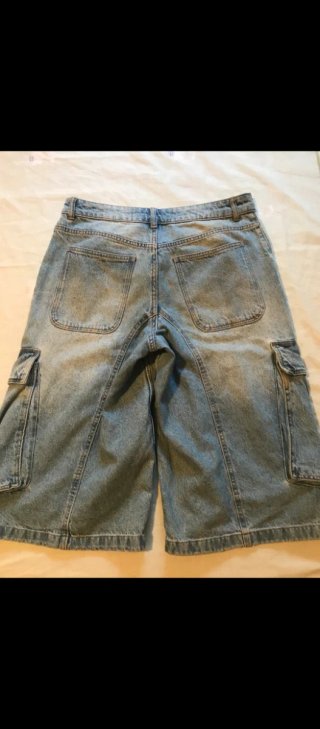 Pantalones vaqueros anchos cargo