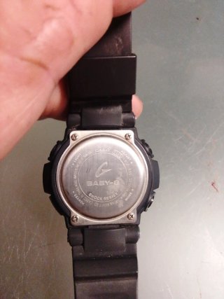 Reloj Casio Baby-G Negro y Dorado