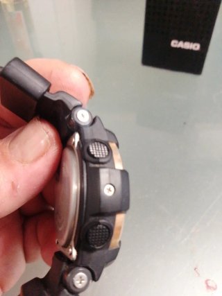Reloj Casio Baby-G Negro y Dorado