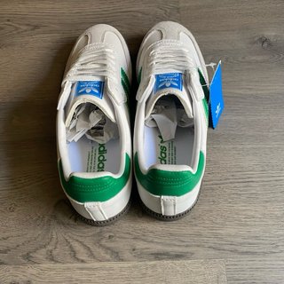 Adidas Samba OG Blancas Verdes Talla 39 Con Caja