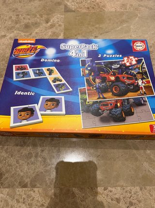 Juego Blaze Super Pack 4 en 1