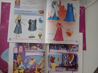 6 Muñecas porcelana Princesas Disney+Revistas