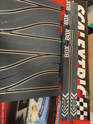 4 Rectas y 4 Cambios Scalextric Digital